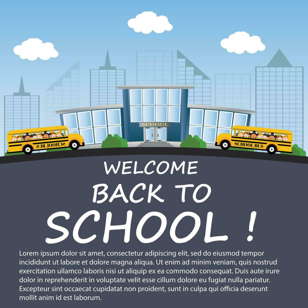 Back to School. vector