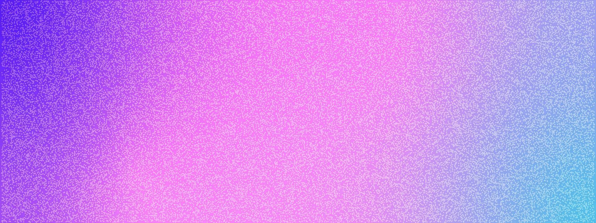 Abstract gradient background with grain texture. Vector, dreamy backdrop, neon design element. Fashionable holographic defocused texture. vector