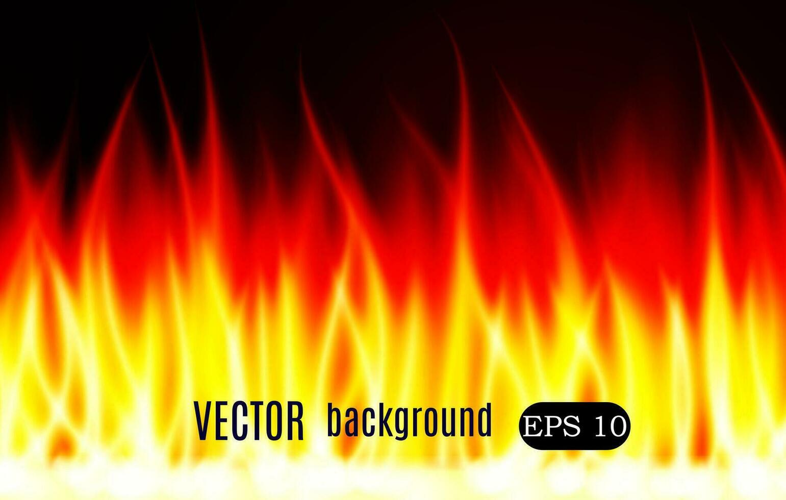 Burn flame fire vector background