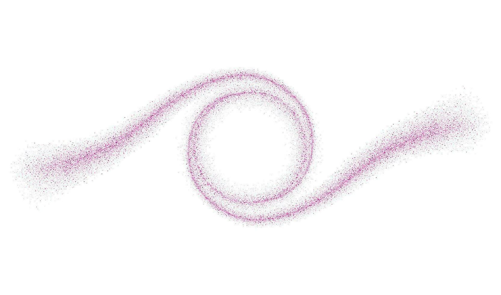 Abstract shiny purple glitter design element vector