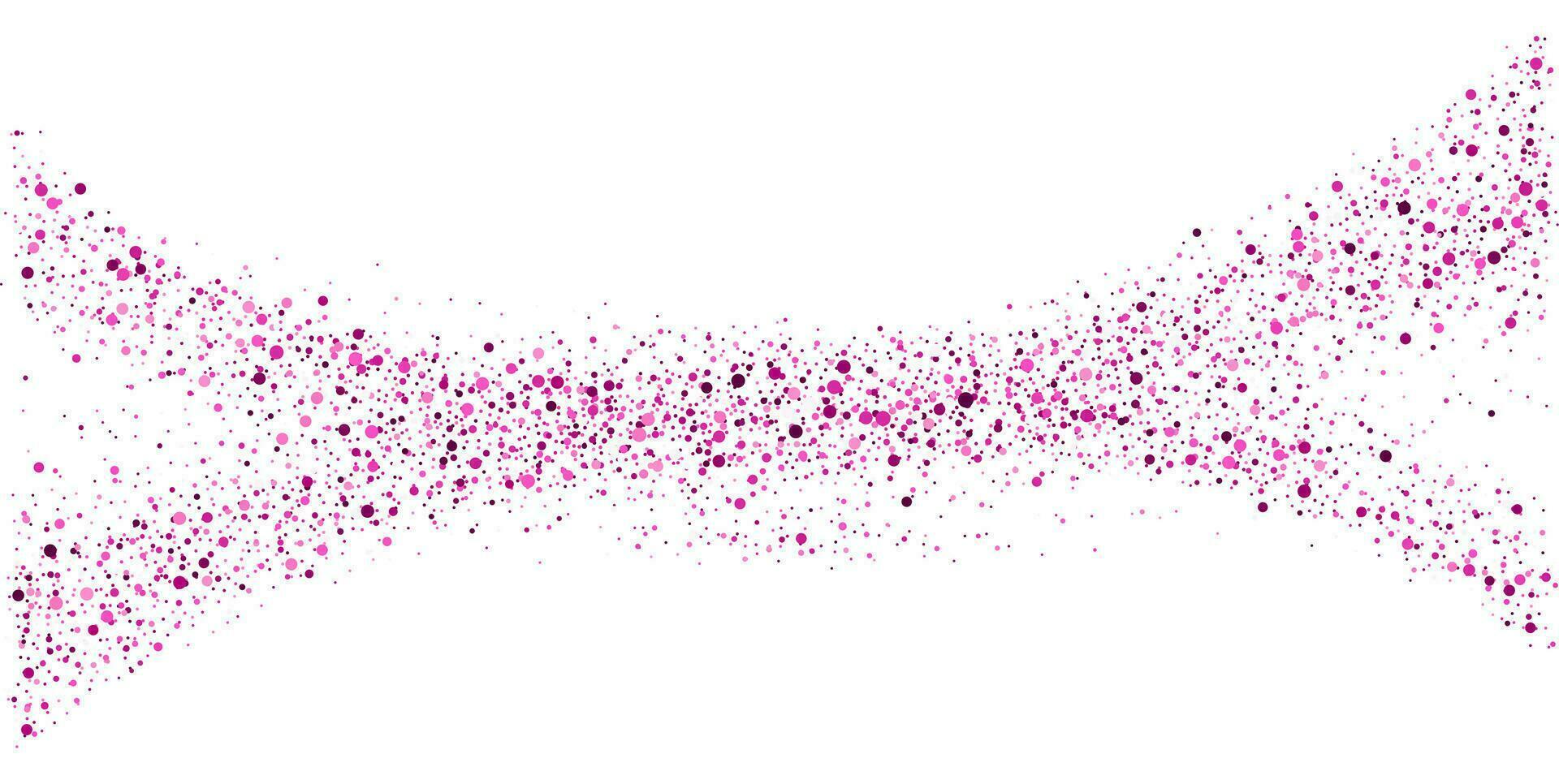 Abstract shiny purple glitter design element vector