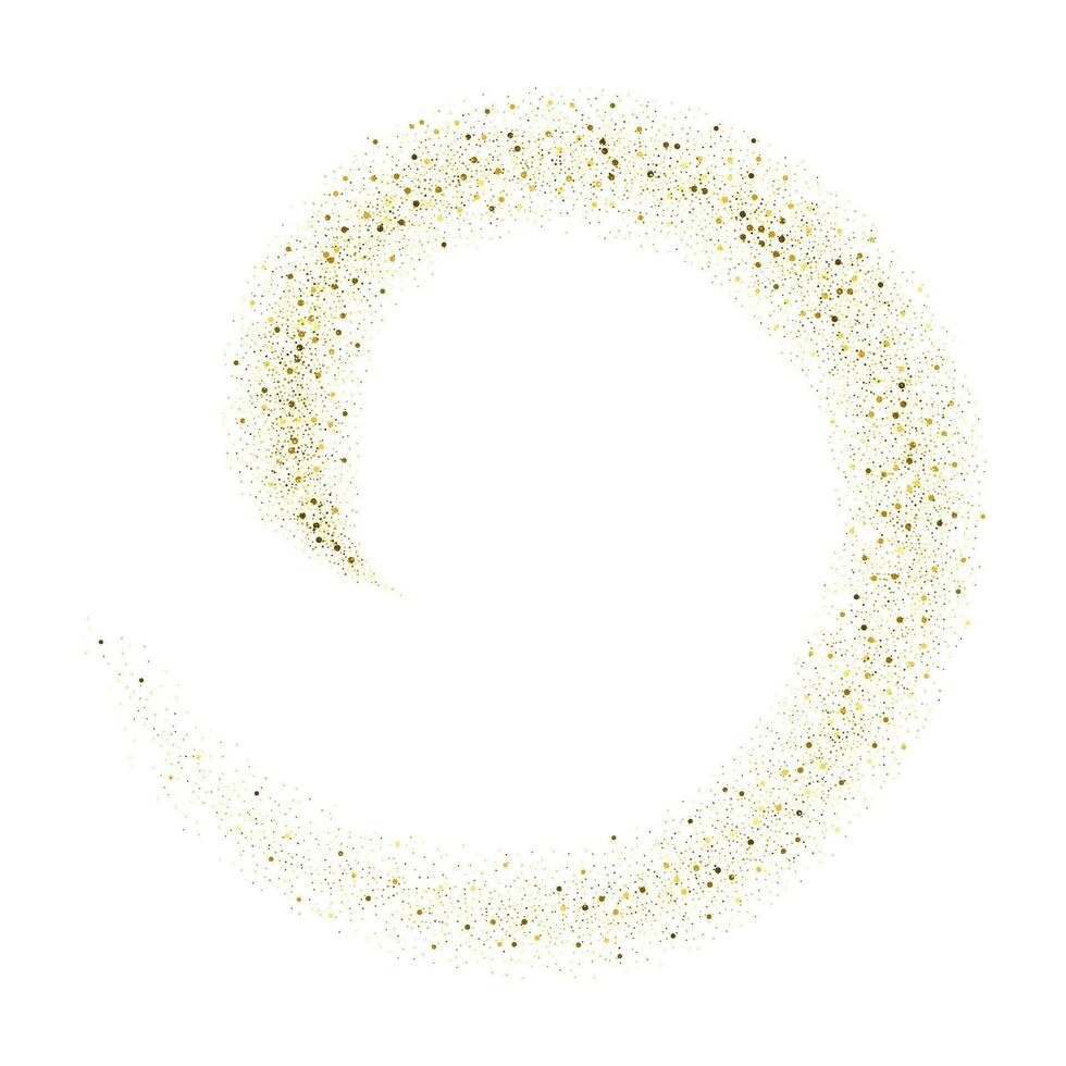 Abstract shiny gold glitter design element vector