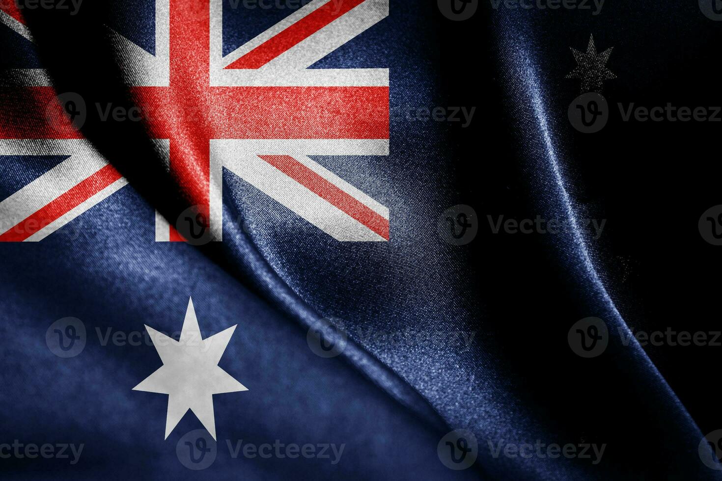 Abstract smooth silk background with the country flag photo