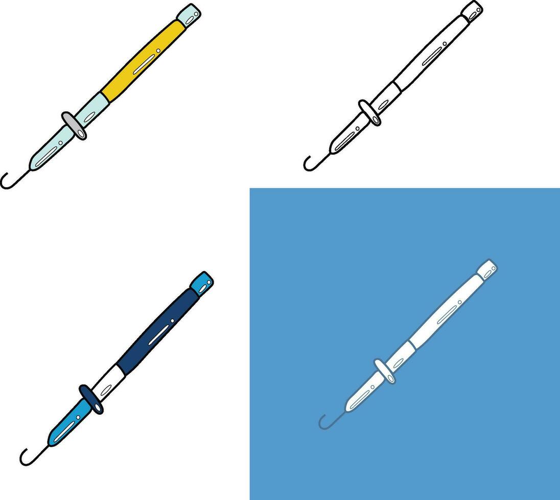 gratis vector médico clínico catéter icono