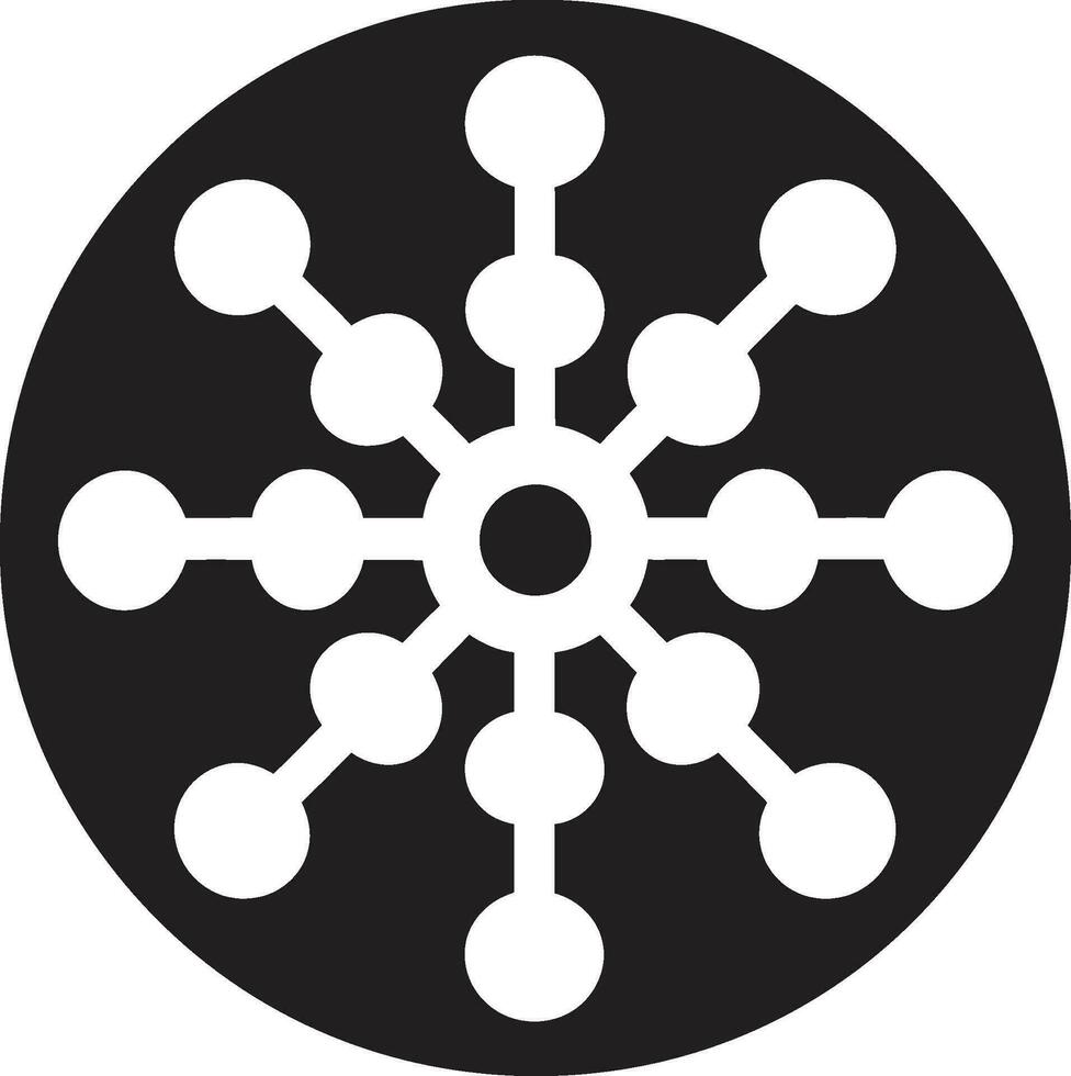 ártico sinfonía vector logo emblema heladas majestad icónico logo diseño