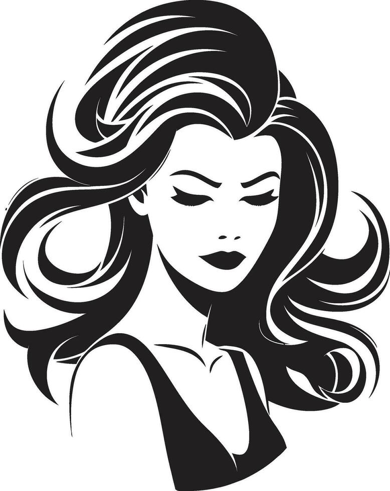 SheEvolves Woman Iconic Designs Empowerment Aura Emblematic Logo Series vector