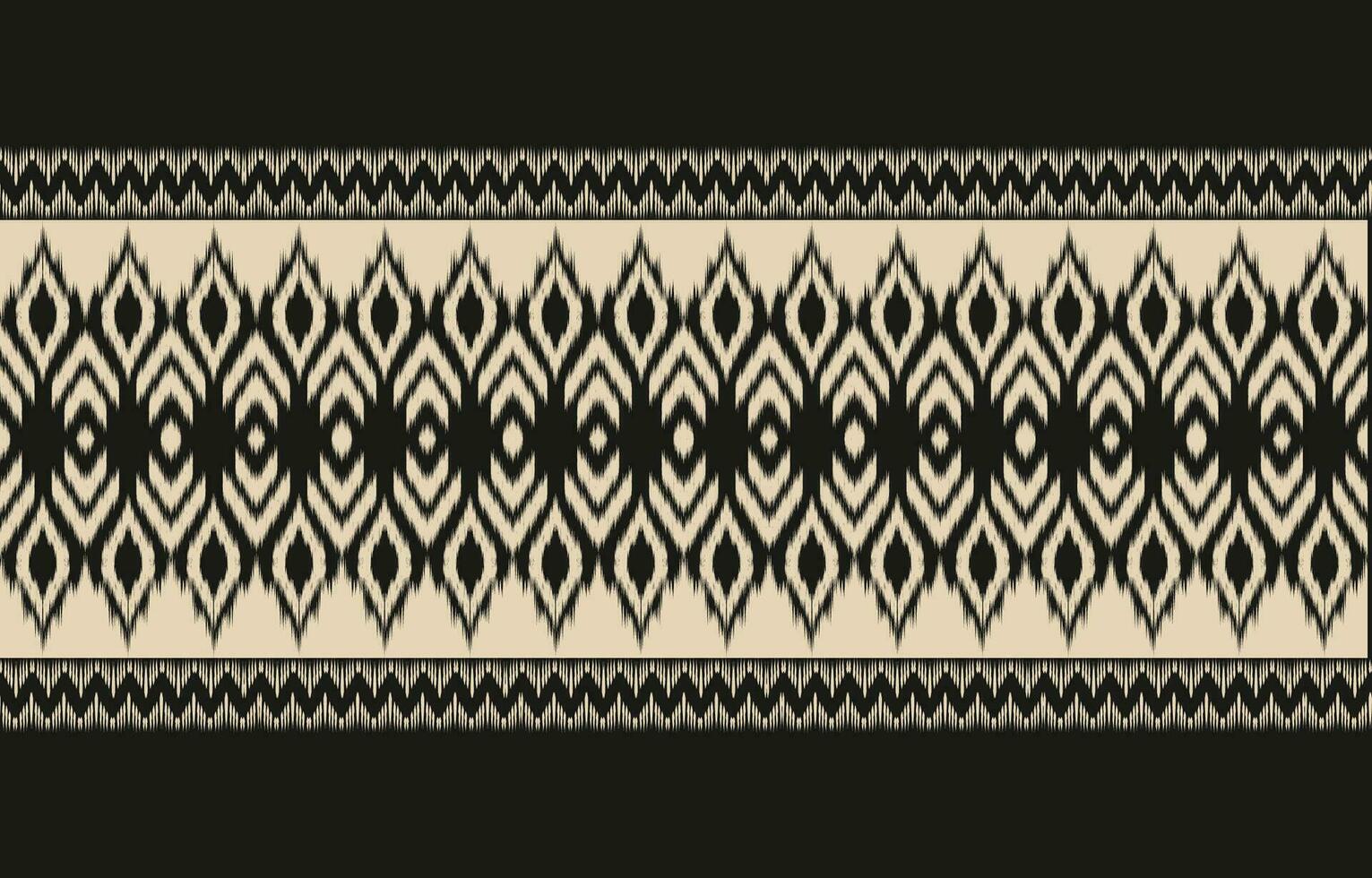 Ethnic abstract ikat art. Aztec ornament print. geometric ethnic pattern seamless  color oriental.  Design for background ,curtain, carpet, wallpaper, clothing, wrapping, Batik, vector illustration.