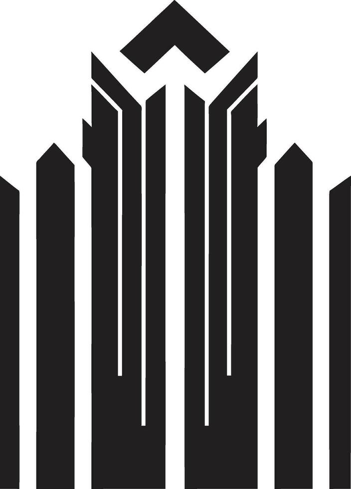 EdificeGraffix Dynamic Vector Building Icon TowerCraft Artistic Building Vector Logo