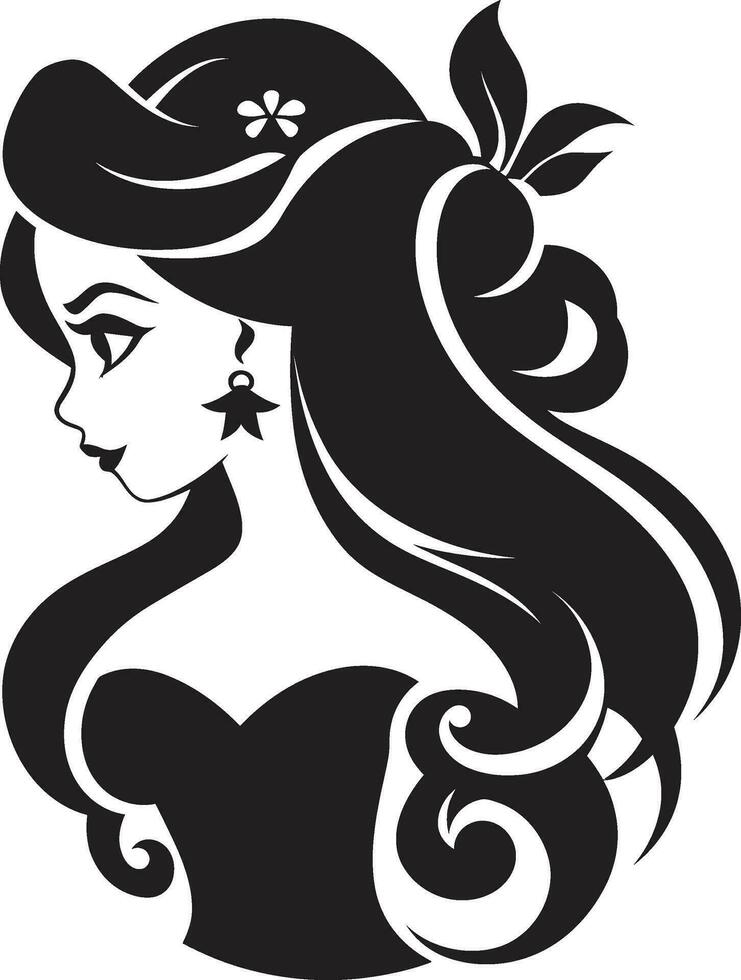 Royal Aura Illuminated Vector Logo Design Tiaras Majesty Unveiled Iconic Emblem Icon