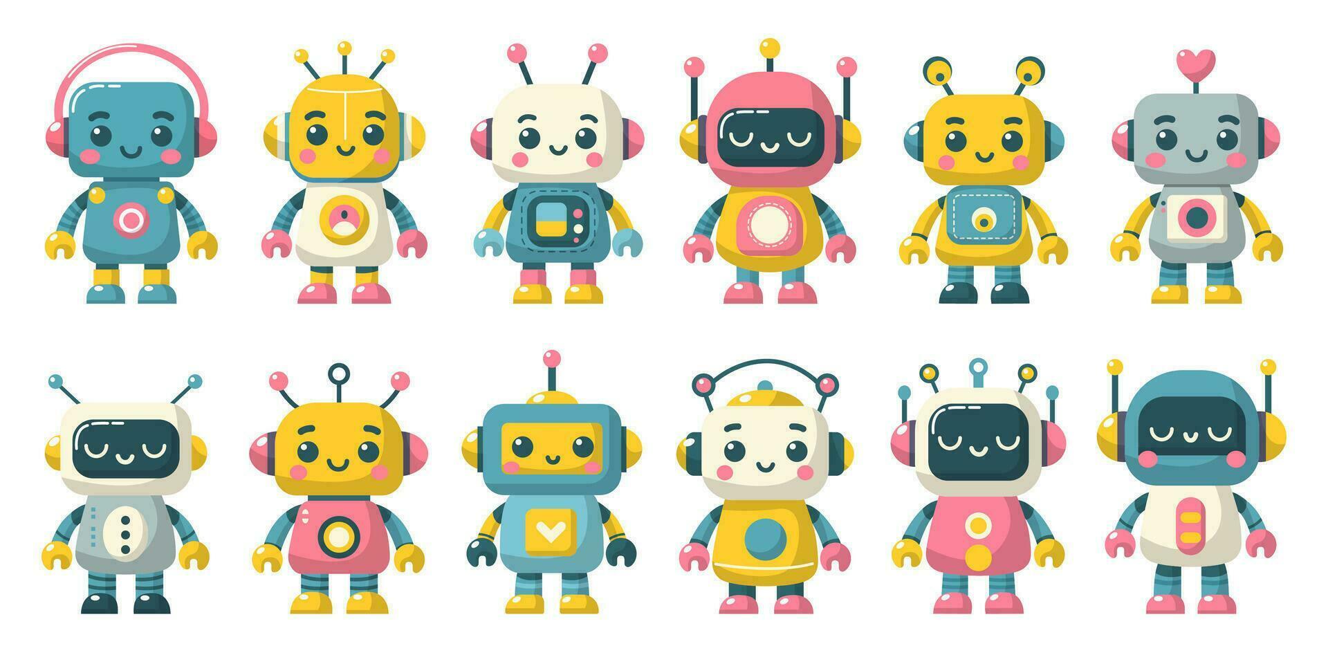 Set of robots vector