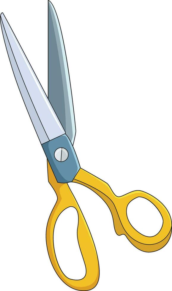 A pair of scissors vector