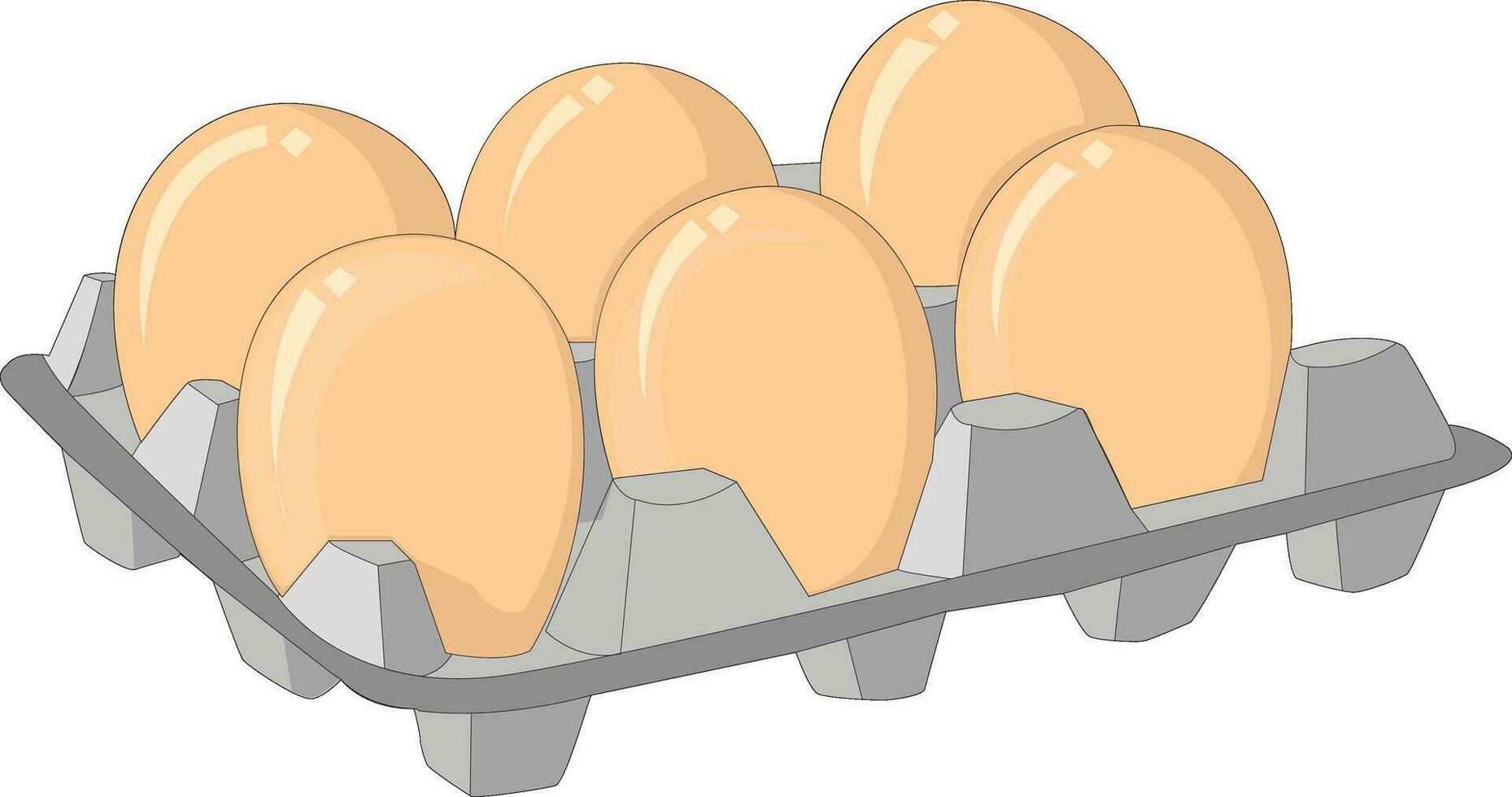 Eggs vector illustration