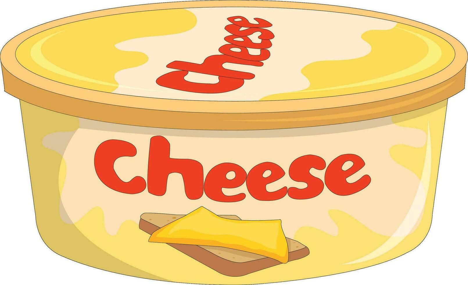Cheese vector illustration