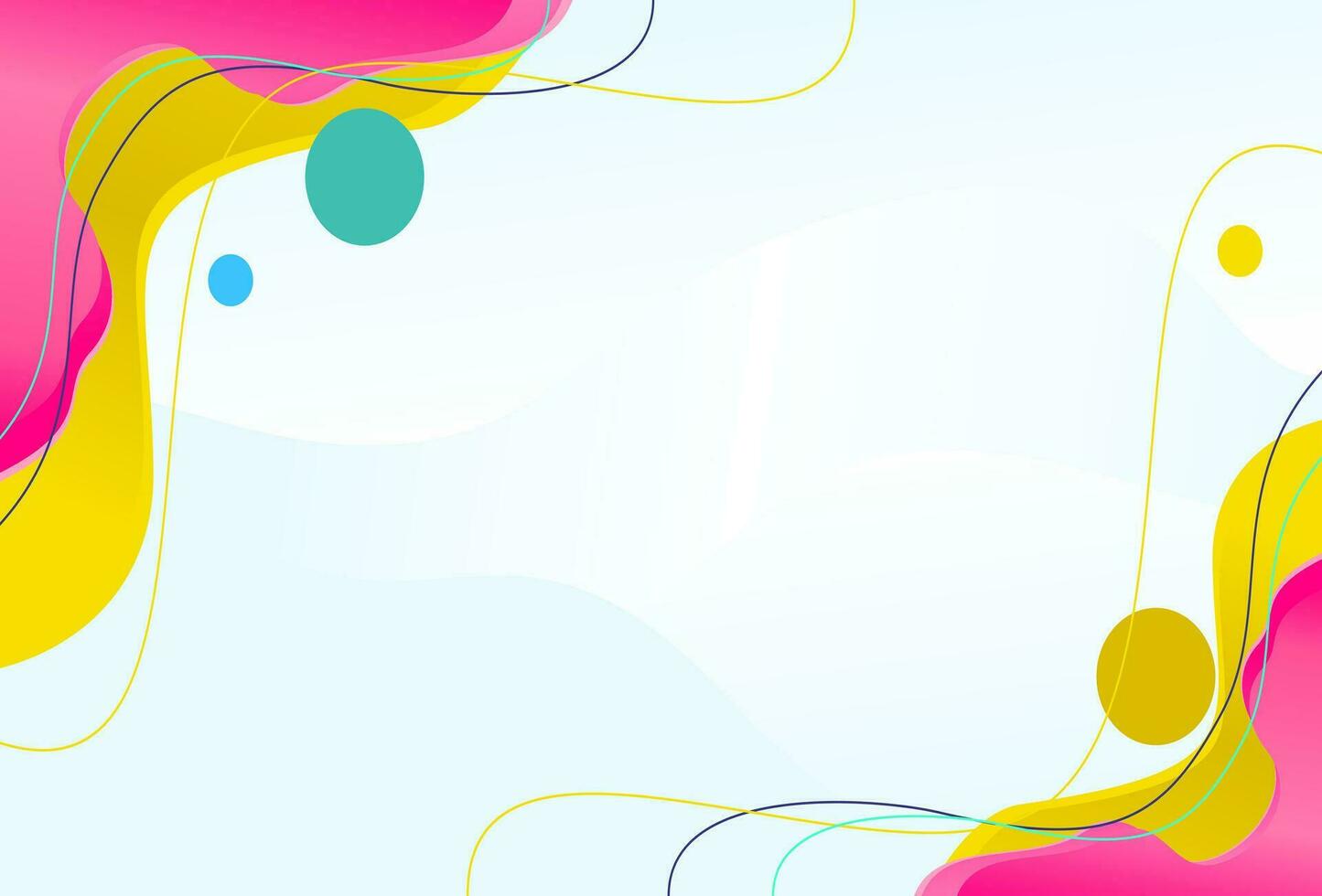 Colorful wave background with pink color vector