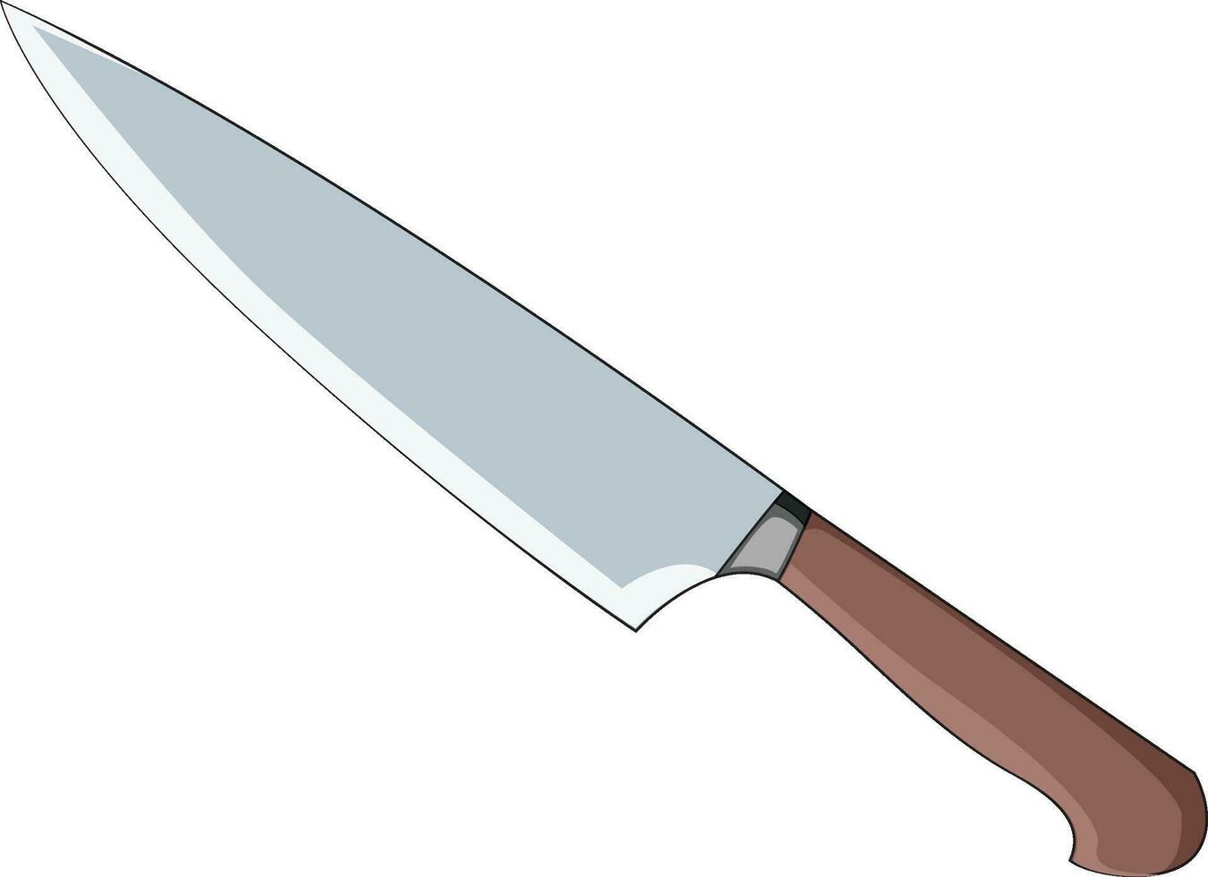 un cuchillo vector
