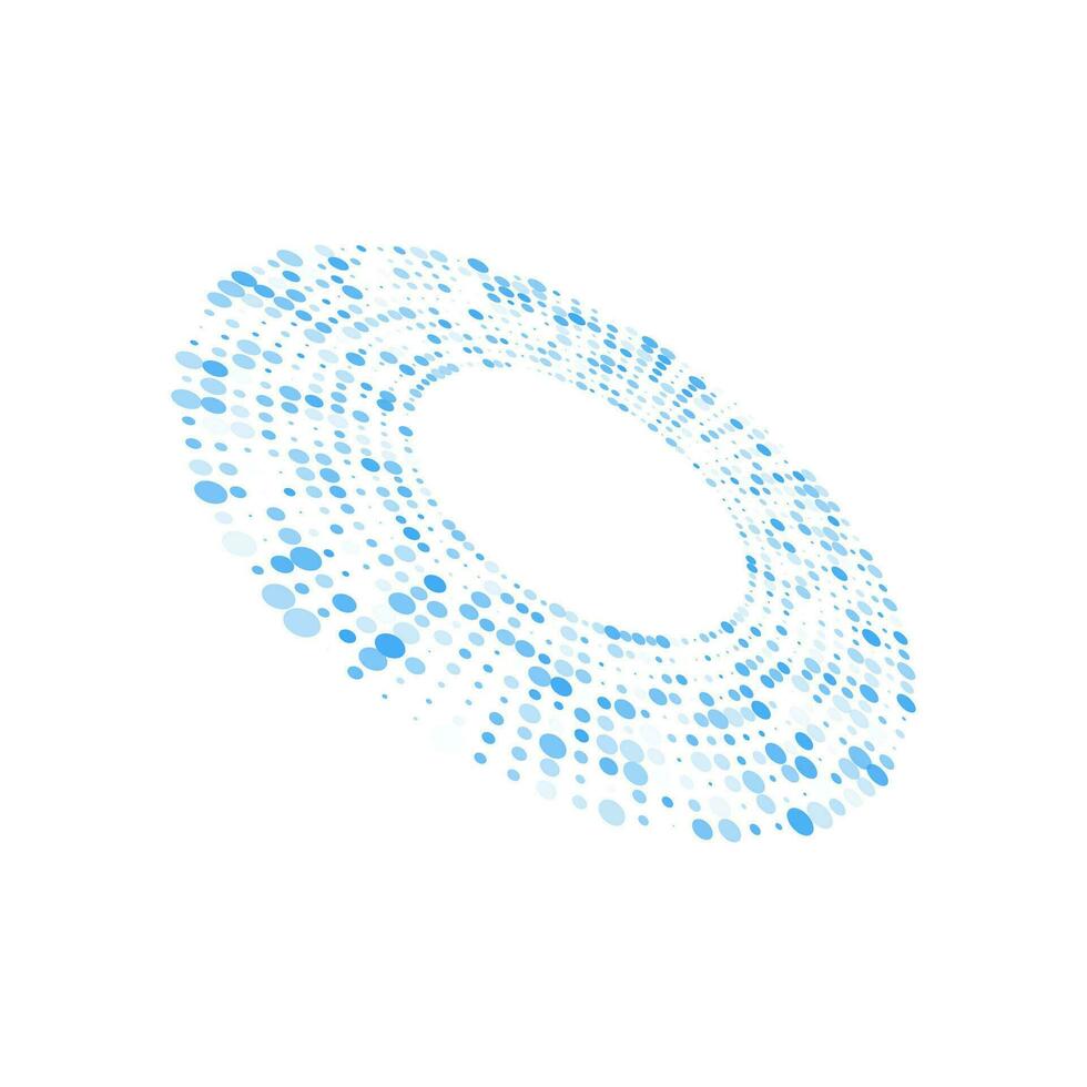 trama de semitonos Ciencias antecedentes. digital datos visualización. vector