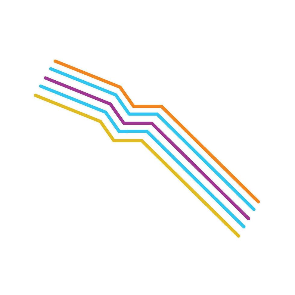 geometric line   illustration vector