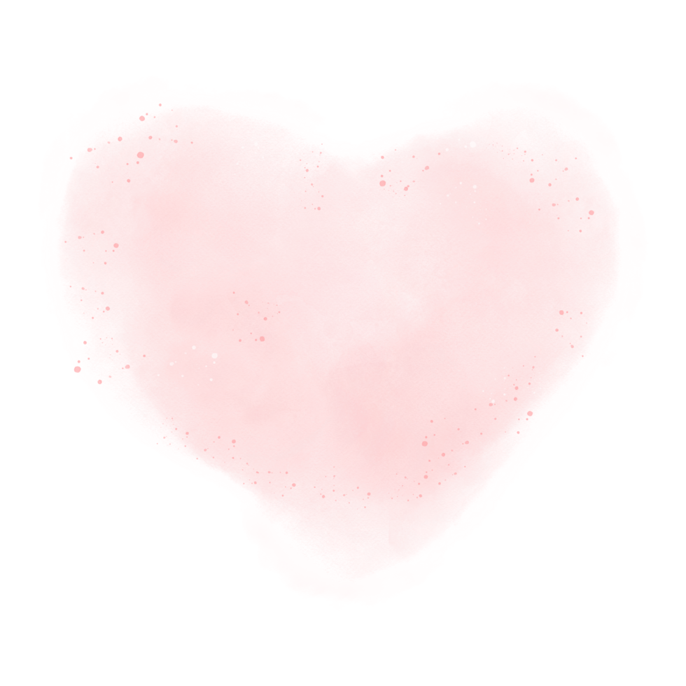Pink watercolor abstract splash background png