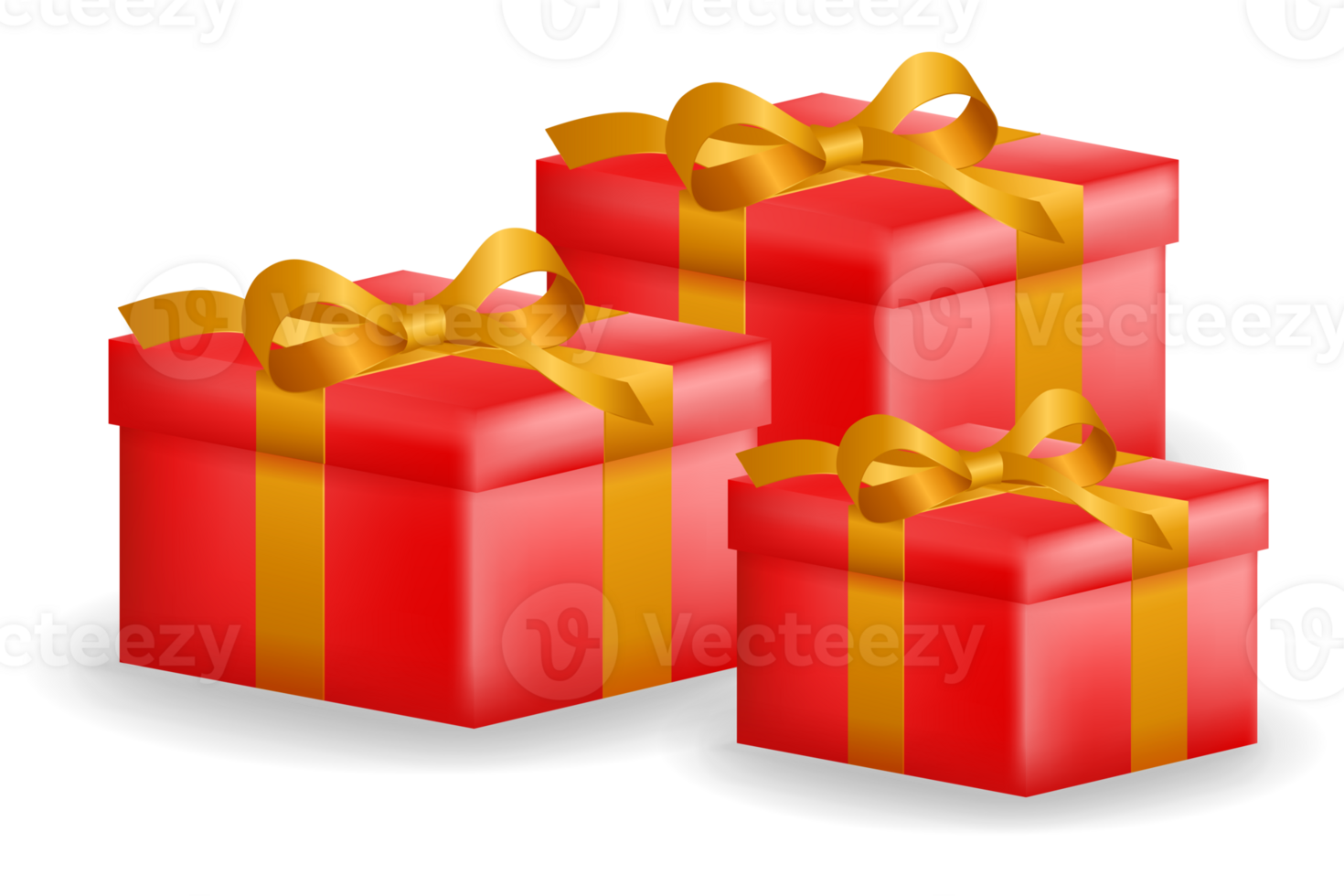 3d realistisch geschenk doos png