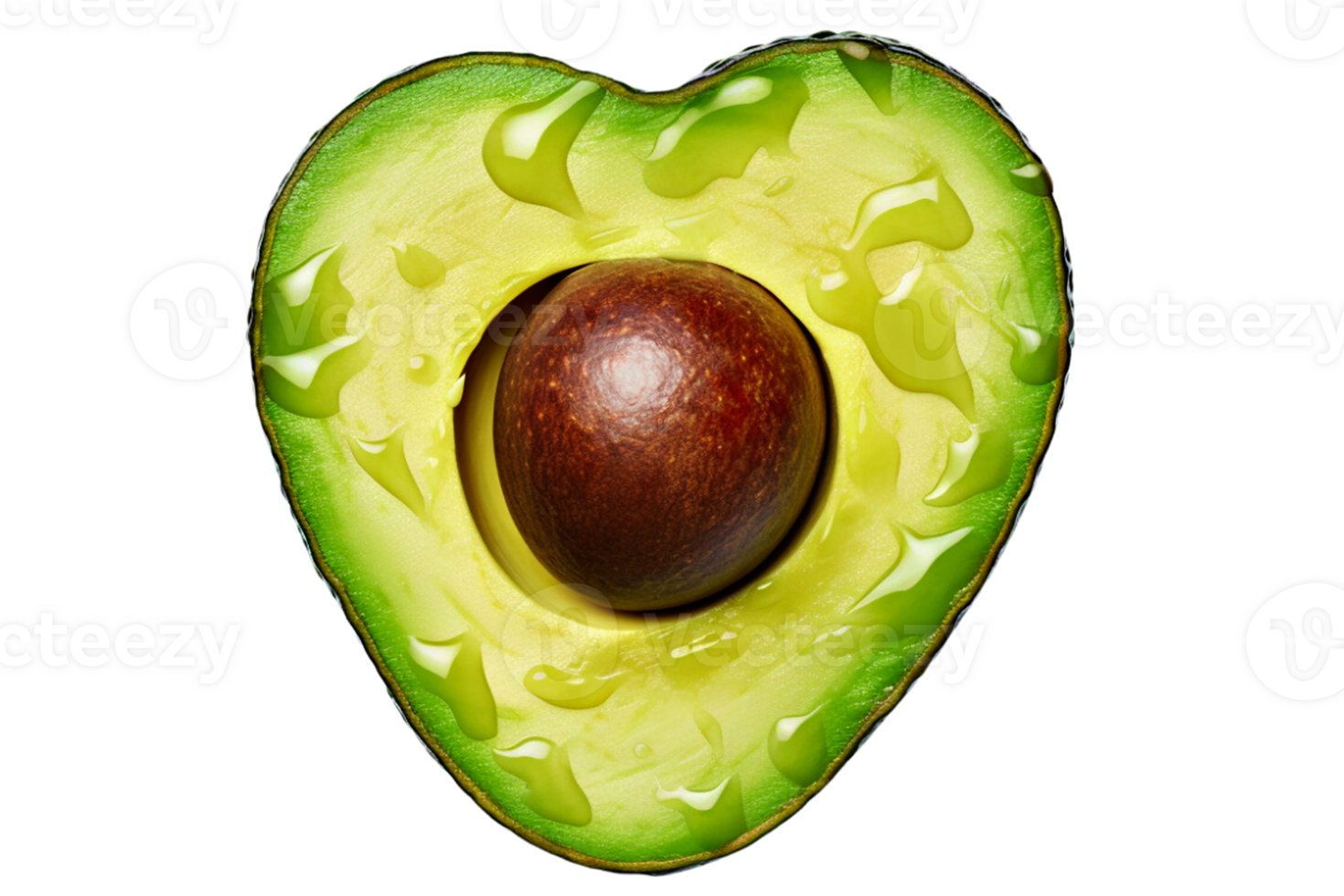 Fruta aguacate aislado con recorte camino. png