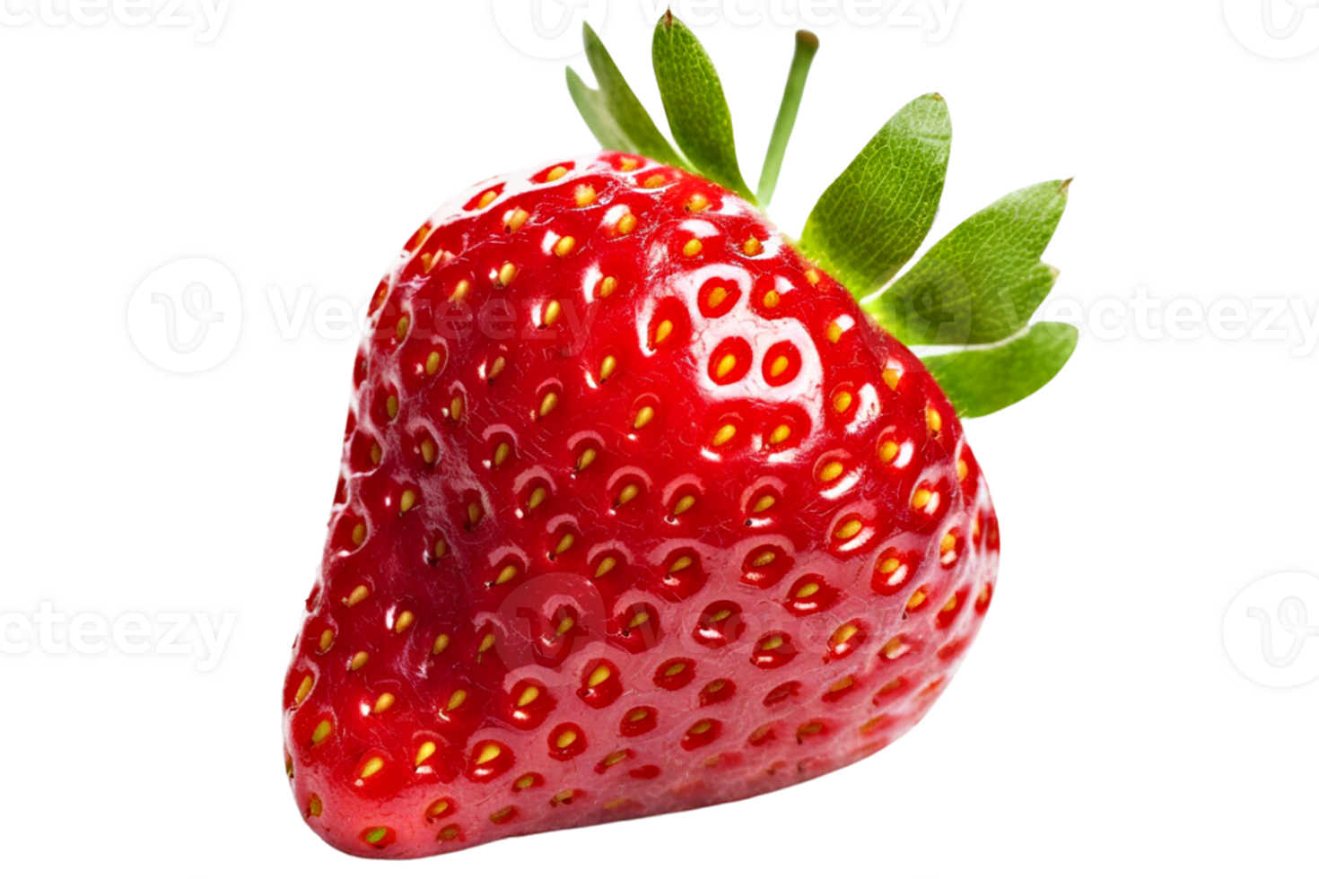 fruit fraise isolé avec coupure chemin. png