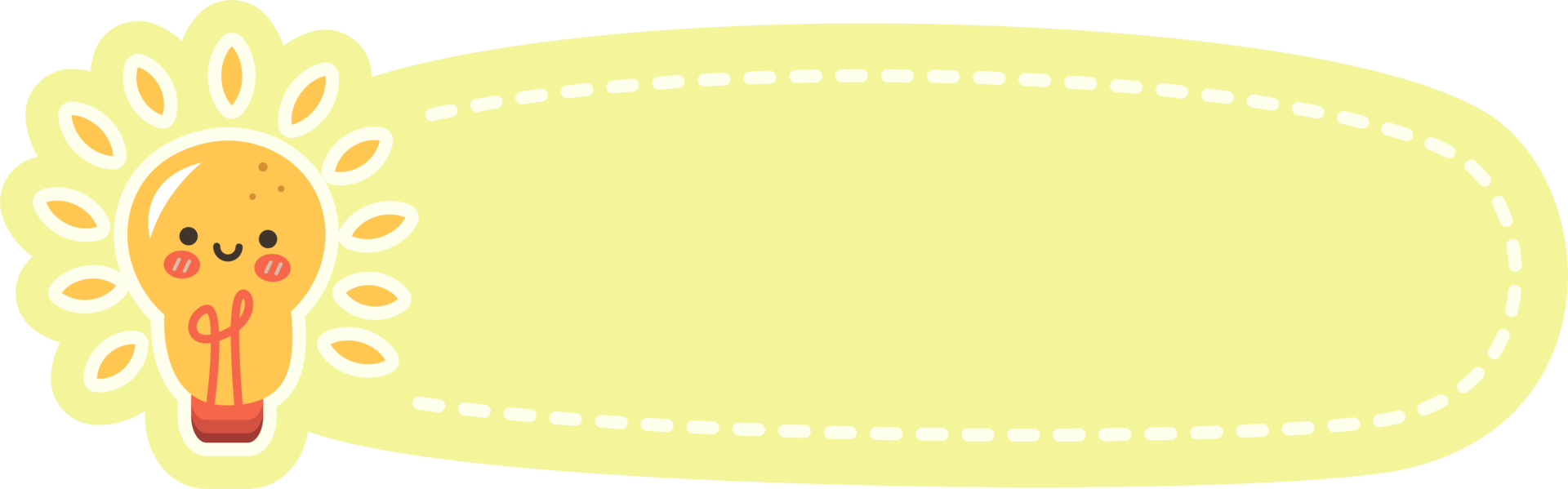 Hand drawn cute notebook label collection png
