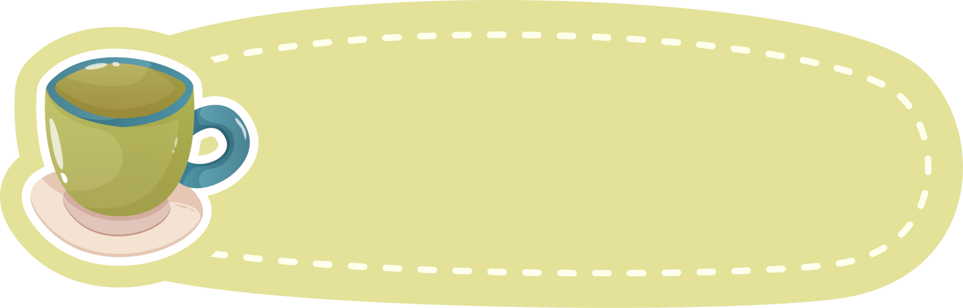 Hand drawn cute notebook label collection png
