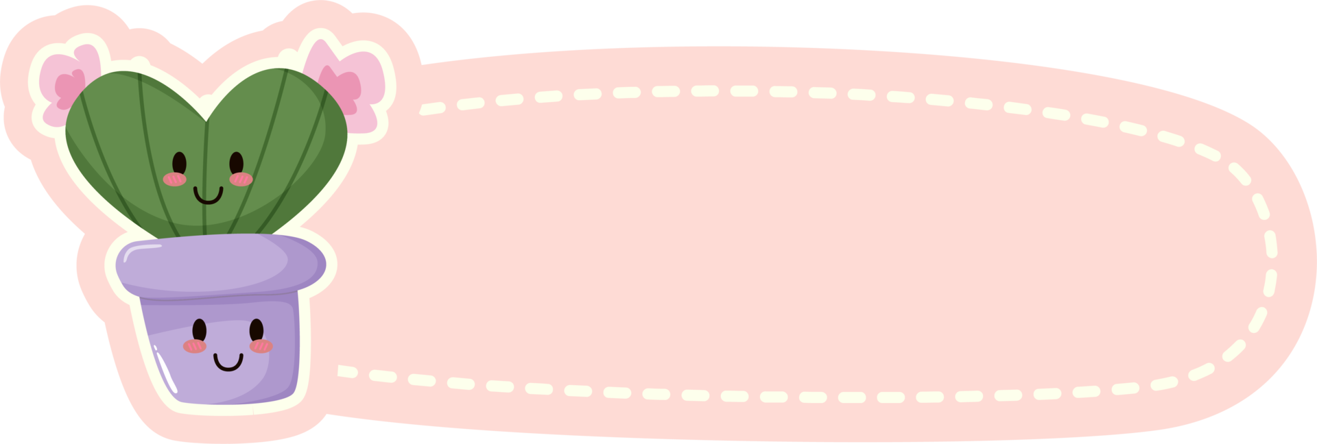 Hand drawn cute notebook label collection png
