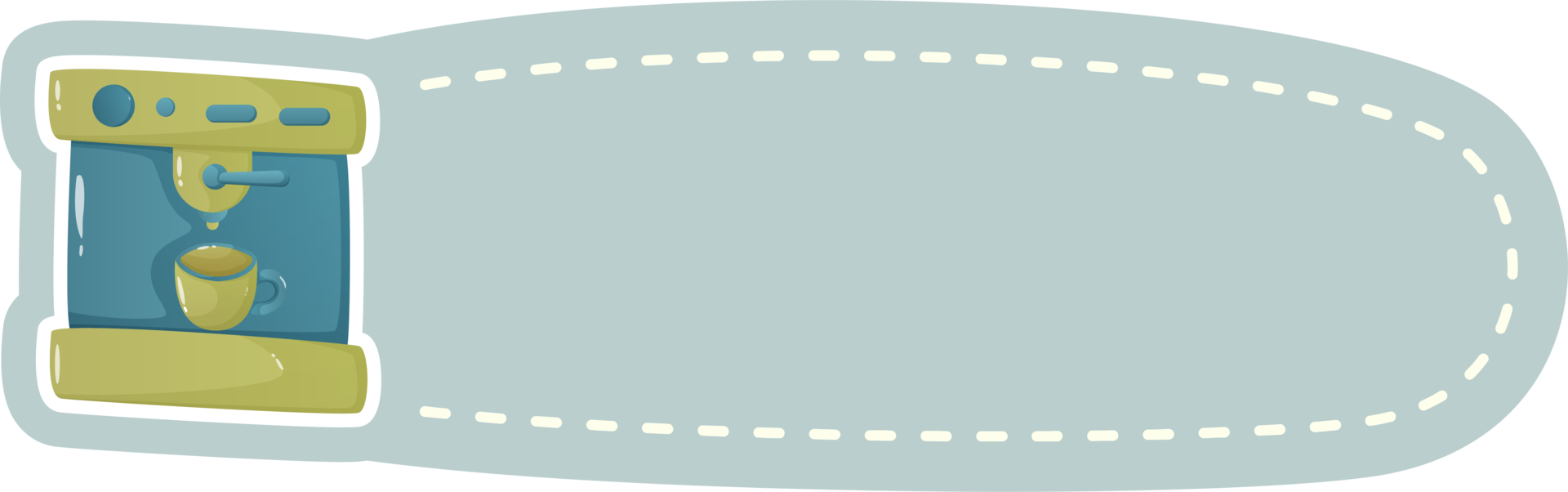 Hand drawn cute notebook label collection png