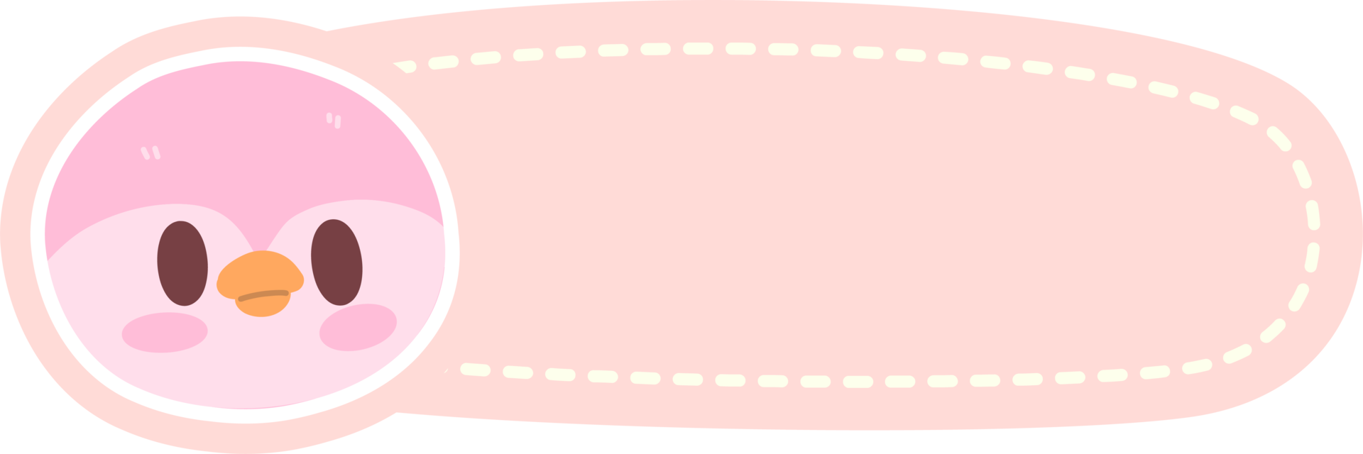 Hand drawn cute notebook label collection png