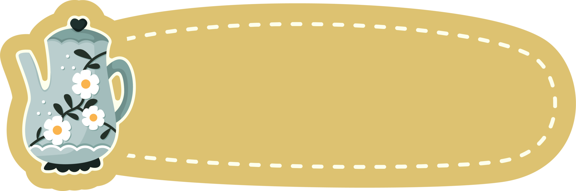 Hand drawn cute notebook label collection png