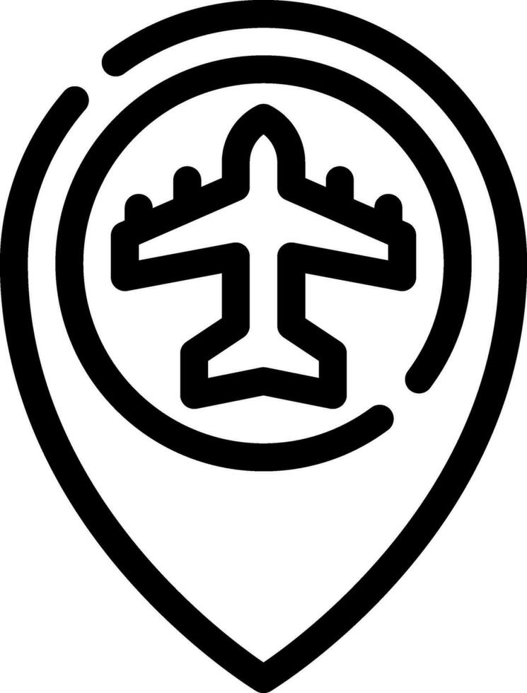 this icon or logo aviation icon or other where it explaints the things related to aviation or equipment for aviation or design application software or other and be used for web vector