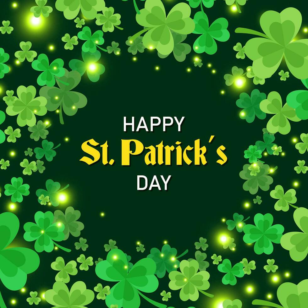 St Patrick's Day Background vector