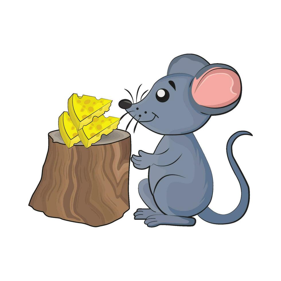 illustration of mouse vector