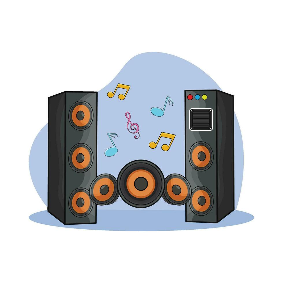 illustration of speaker vector