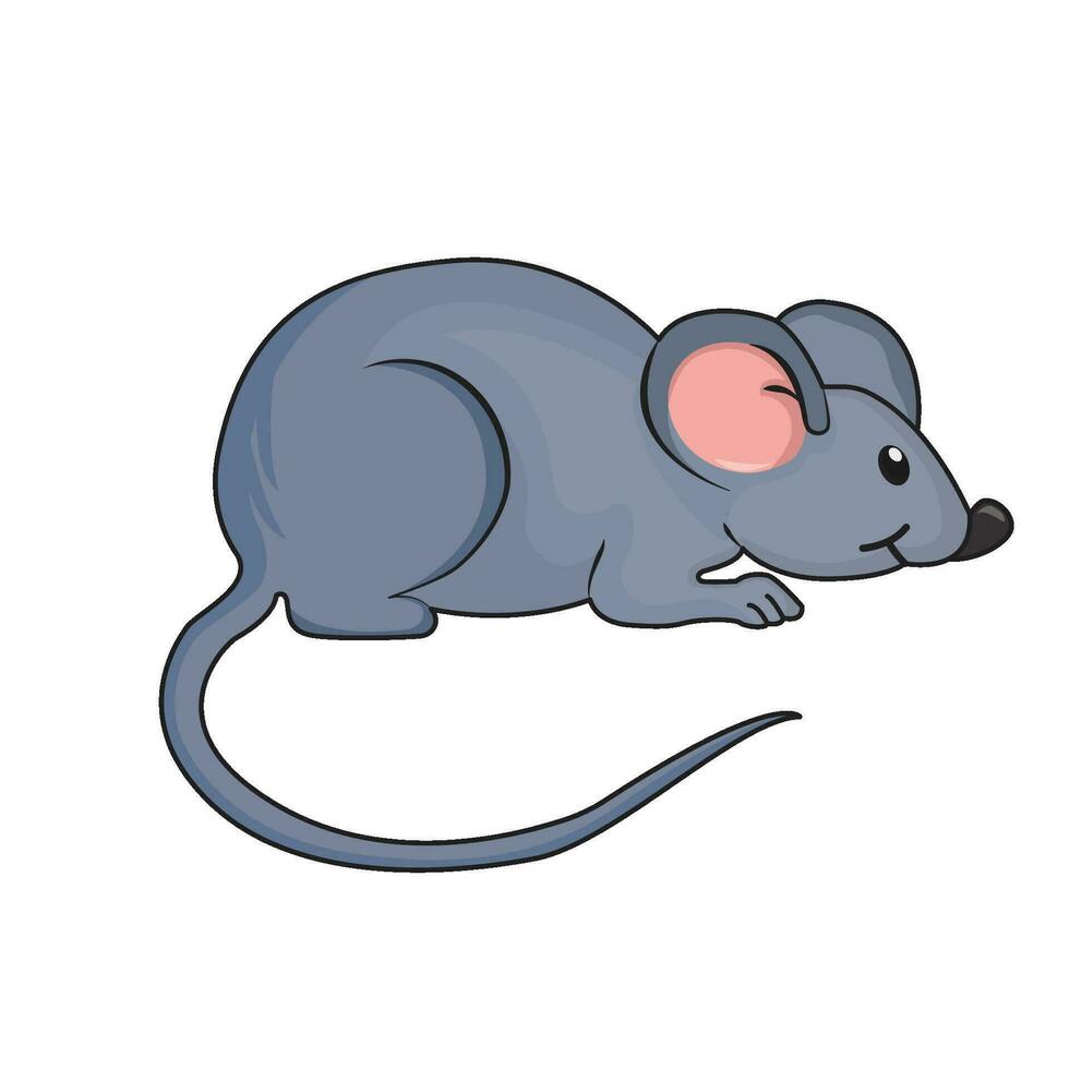 animal ratón ilustración vector