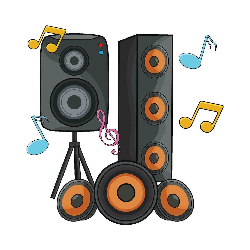 illustration of speaker vector