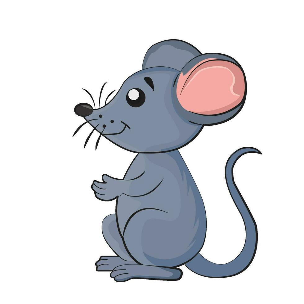 illustration of mouse vector