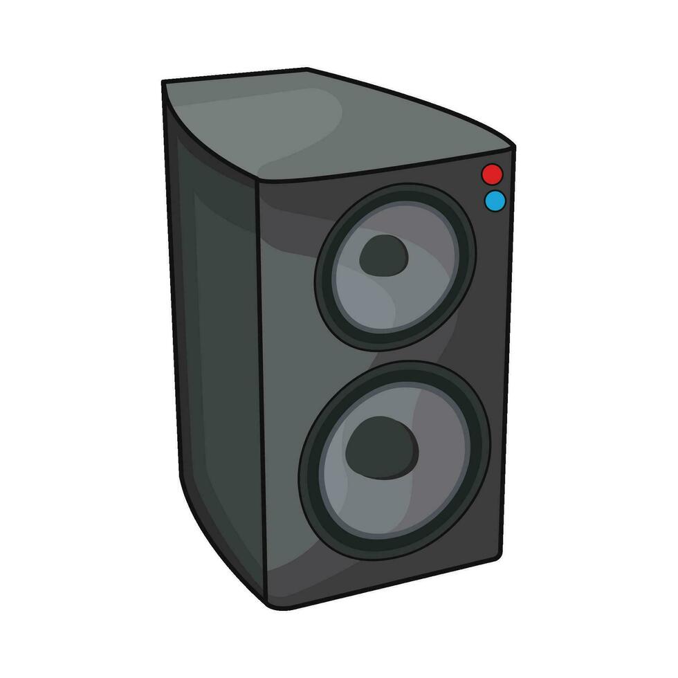 ilustración de altavoz vector