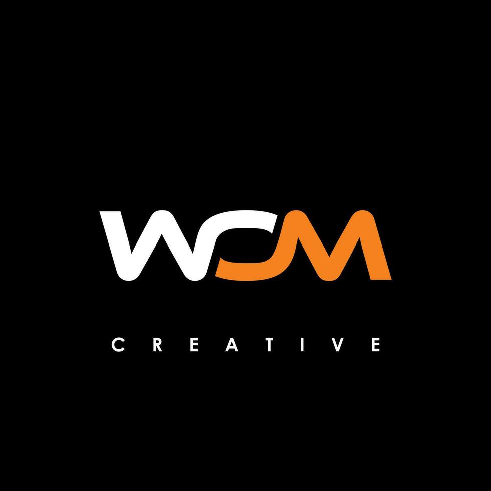 WOM Letter Initial Logo Design Template Vector Illustration