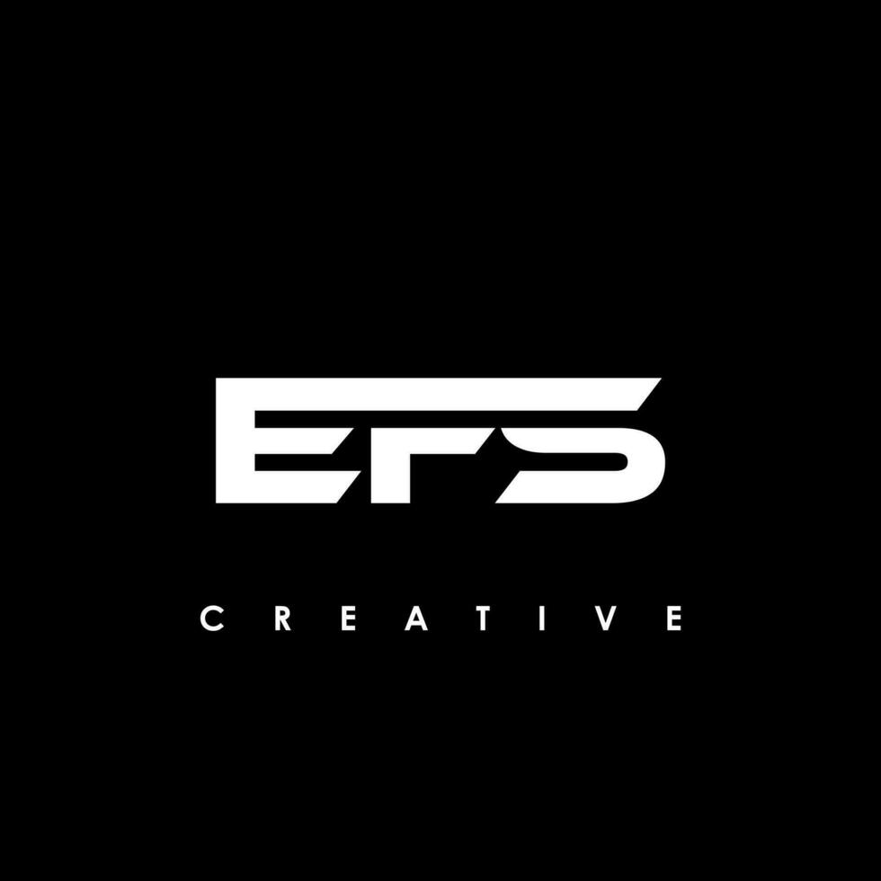 EFS Letter Initial Logo Design Template Vector Illustration