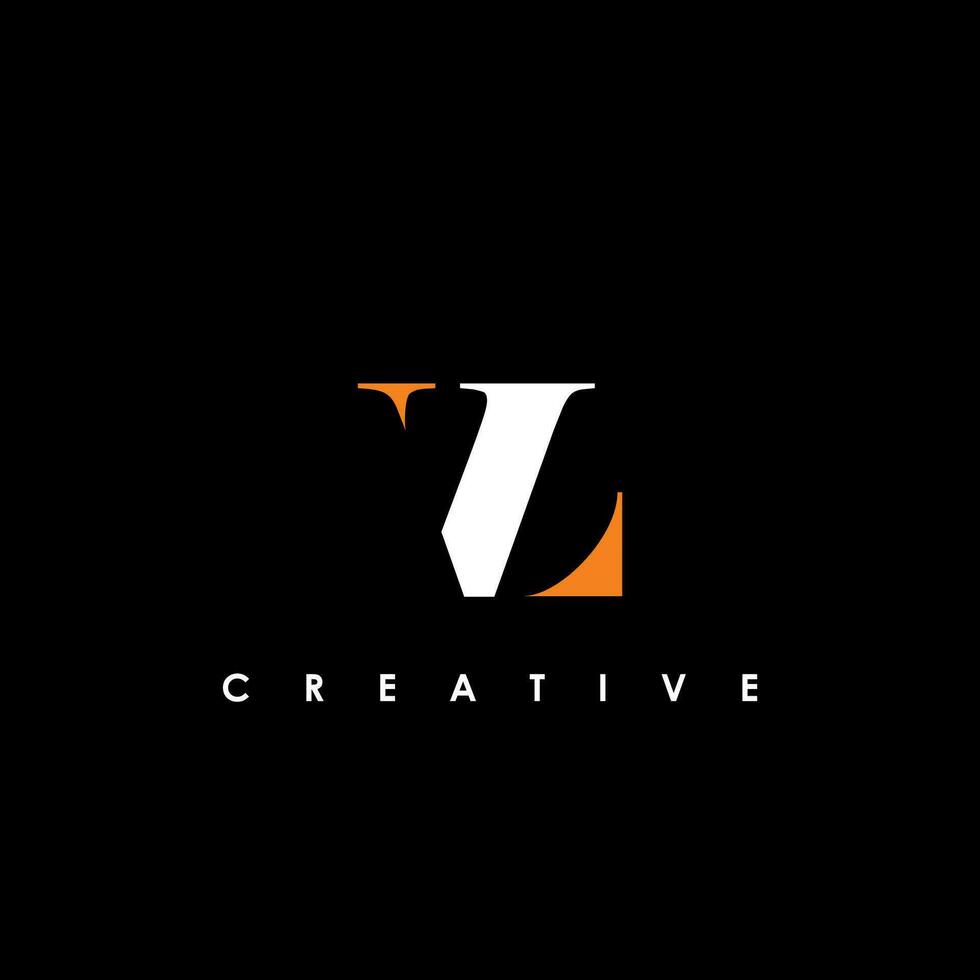 VL Letter Initial Logo Design Template Vector Illustration