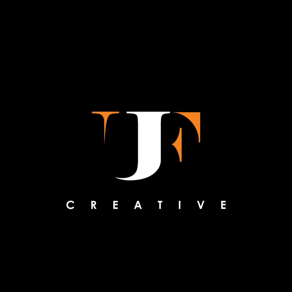 UF Letter Initial Logo Design Template Vector Illustration