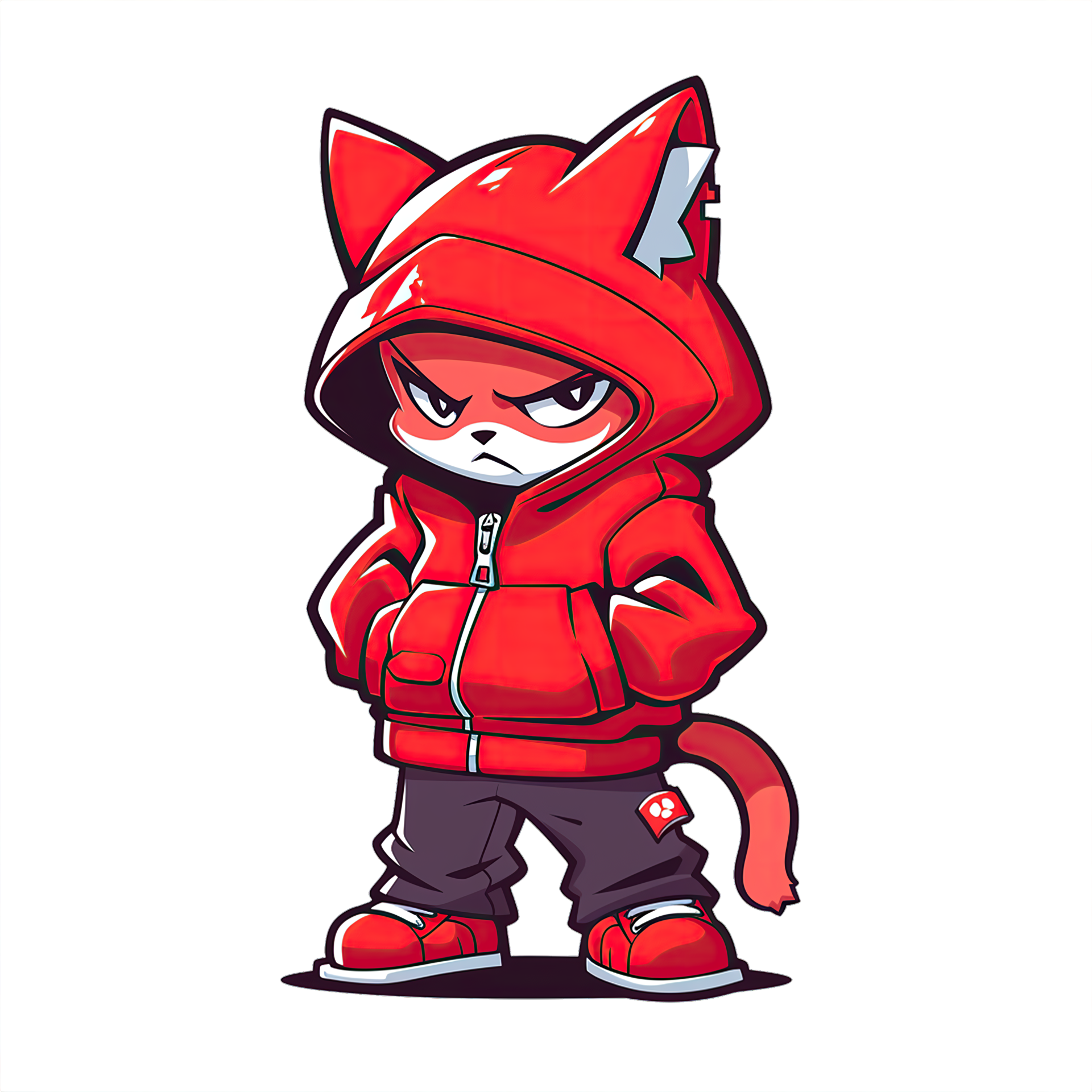 AI Generated Cat In Hip Hop Style 36154945 PNG ai-generated-cat-in-hip-hop-style-36154945-png