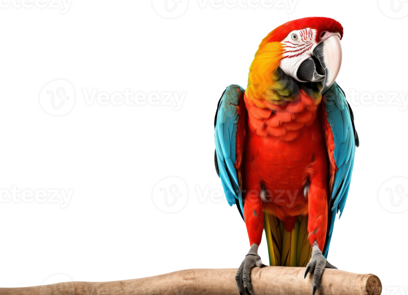 AI generated Colorful Macaw bird. ai generated. png