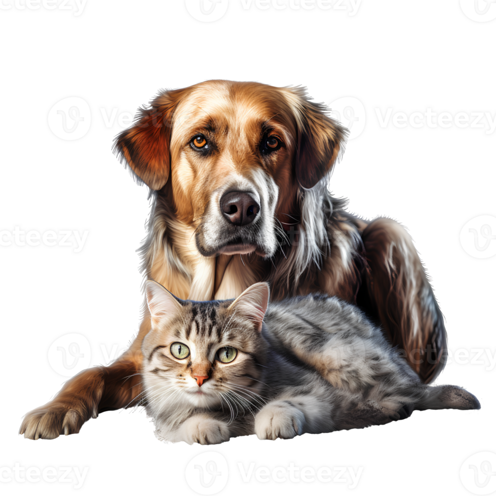 AI generated Cute and happy dog on transparent background PNG, easy to use. png