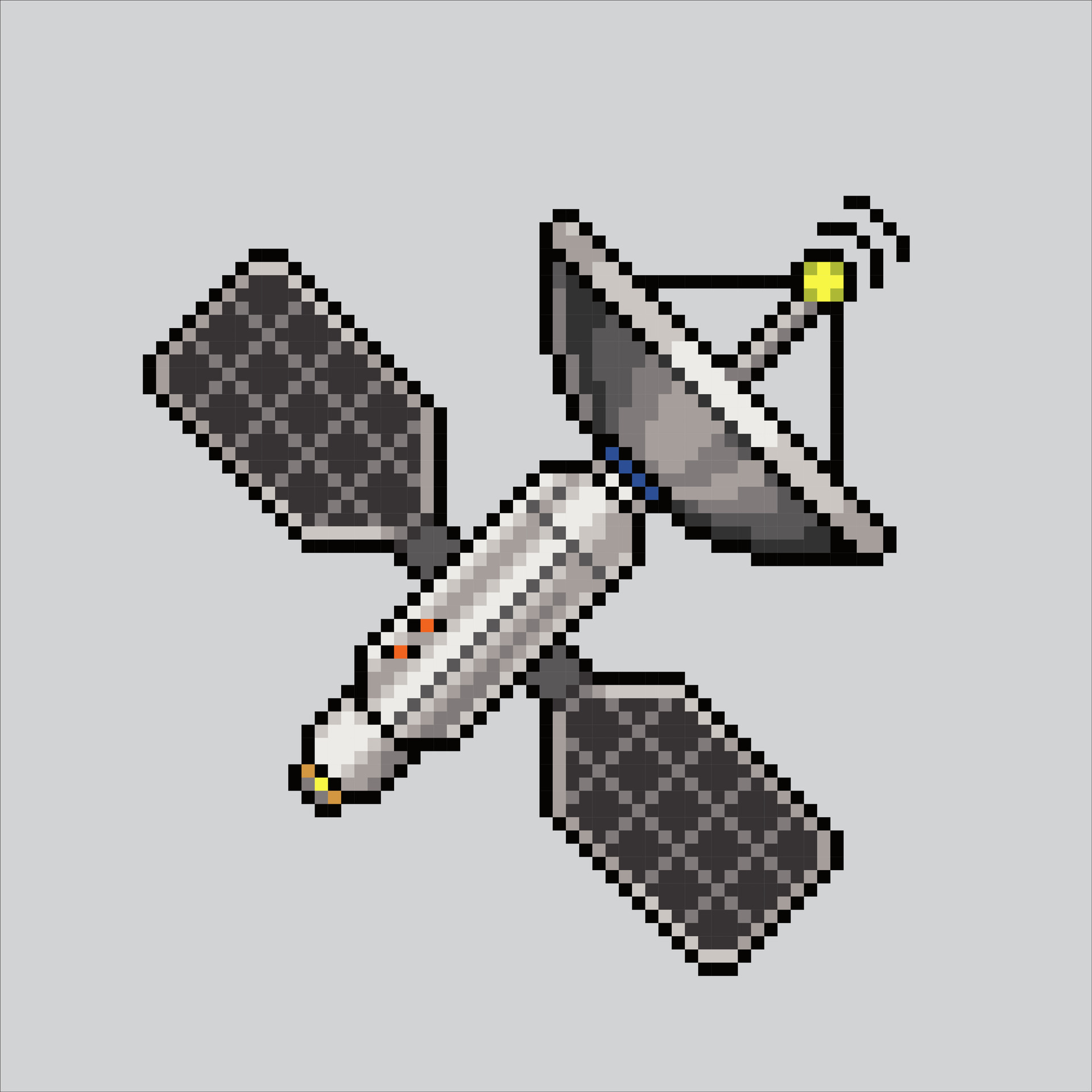 pixel-art-illustration-space-satellite-pixelated-satellite-space