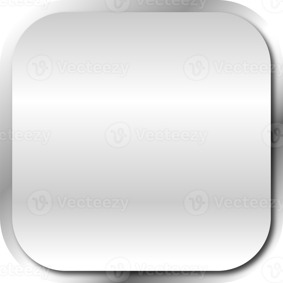 Silver Metal Frame 36155937 PNG