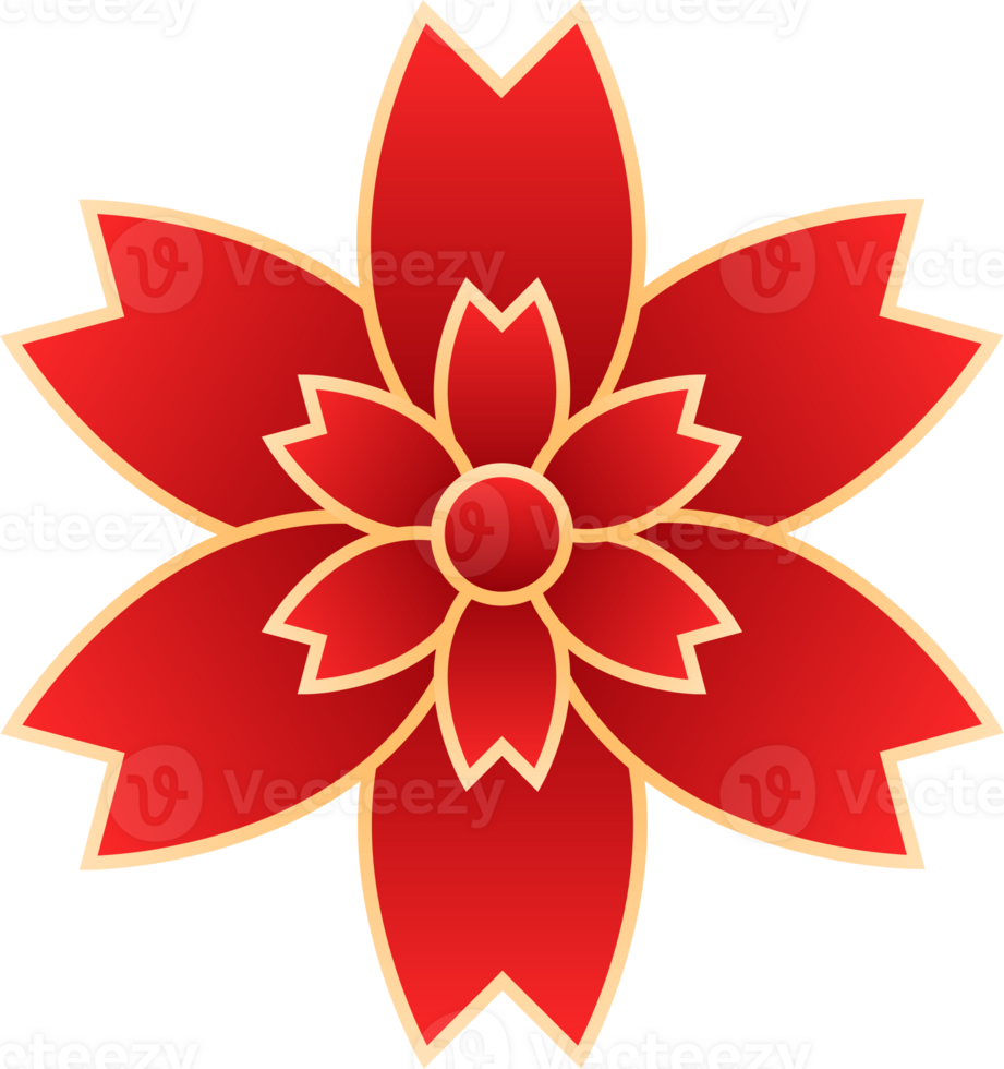 New Year Flower png