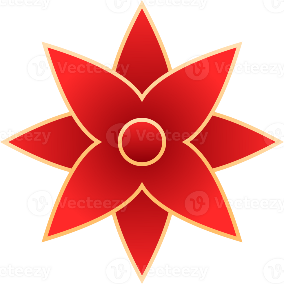 New Year Flower png